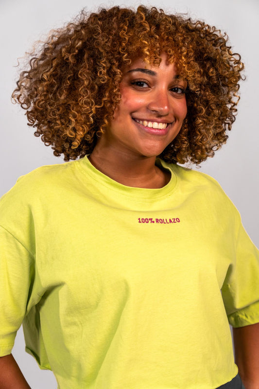 100% Rollazo Crop Top